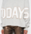 Sudadera capucha 10 days gris logo